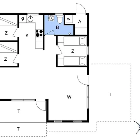 0215-romo-vestergardsvej-8 Casa vacanze